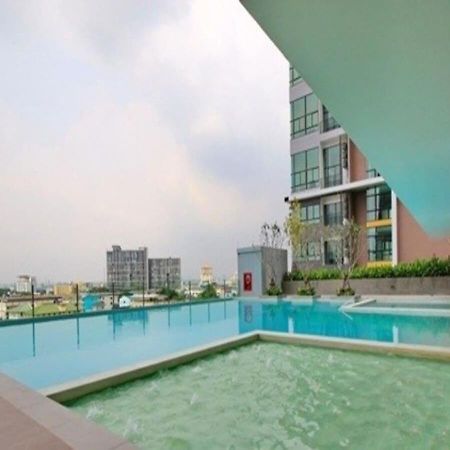 Ban Khlong Samrong Rent-Sale คอนโดสุขุมวิท 1ห้องนอน 1ห้องน้ำ ใกล้ Bts อุดมสุข מראה חיצוני תמונה