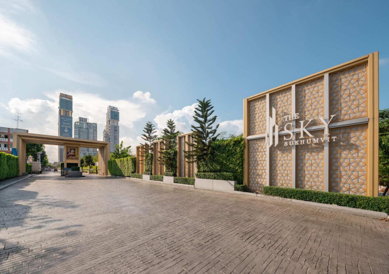 Ban Khlong Samrong Rent-Sale คอนโดสุขุมวิท 1ห้องนอน 1ห้องน้ำ ใกล้ Bts อุดมสุข מראה חיצוני תמונה